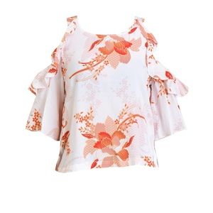 NWT MINKPINK COLD SHOULDER TOP